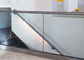 Πάτωμα κιγκλιδωμάτων γυαλιού αργιλίου καναλιών του U κιγκλιδωμάτων διαδρόμων - που τοποθετείται προσαρμοσμένος