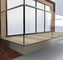 Πάτωμα - τοποθετημένο κιγκλίδωμα ανοξείδωτου, στερεά δομή κιγκλιδωμάτων μπαλκονιών γυαλιού